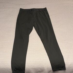 Rhone Skinny Fit Dark Green Pants